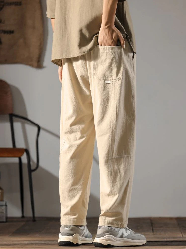 District Relaxed Linen Trouser