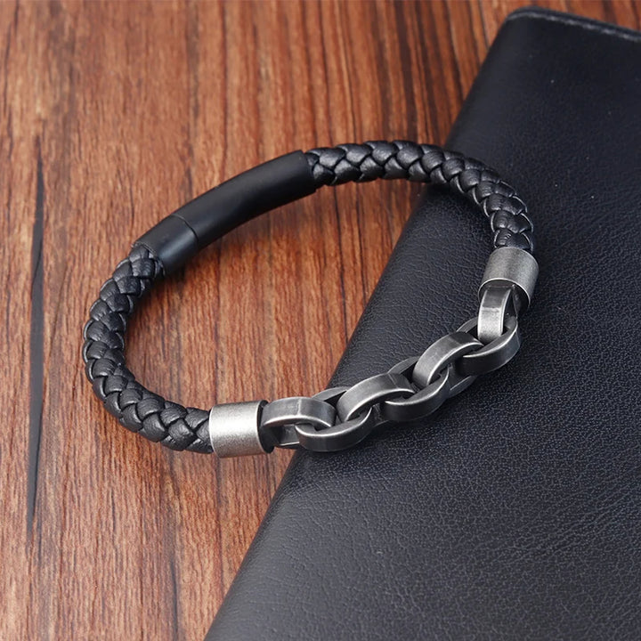 Chainmark Braided Bracelet