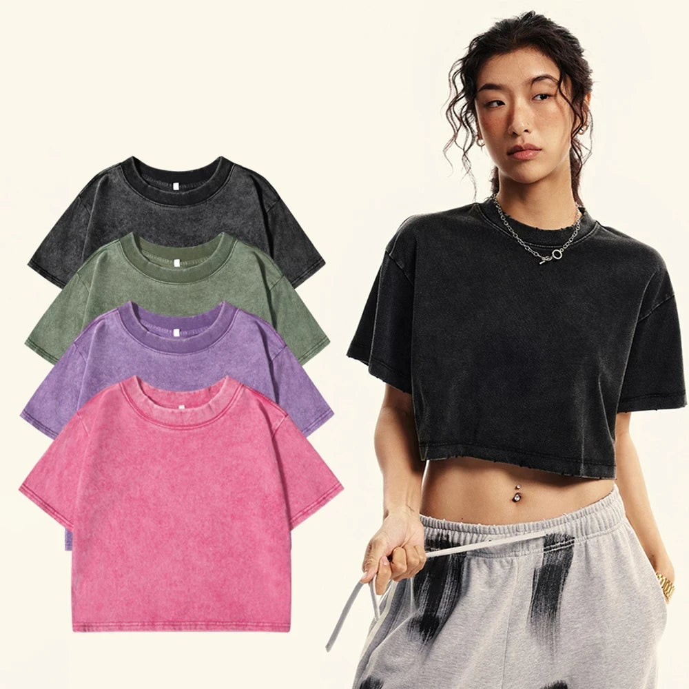 Haze Crop Tee