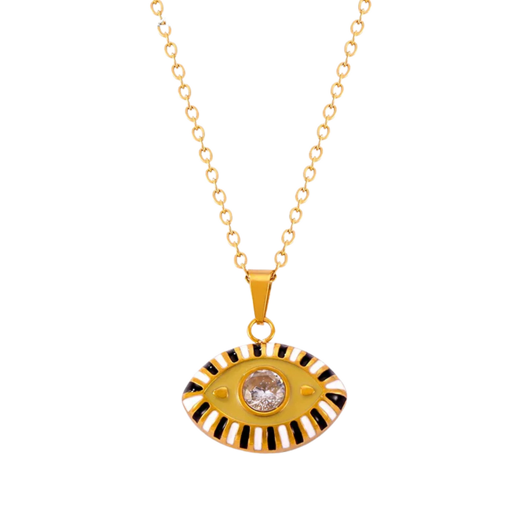 Alchemy Evil Eye Charm Necklace