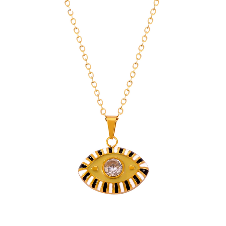 Alchemy Evil Eye Charm Necklace
