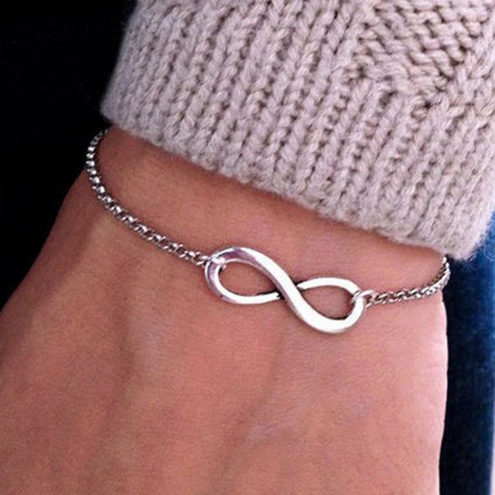 Infinity Arc Link Bracelet
