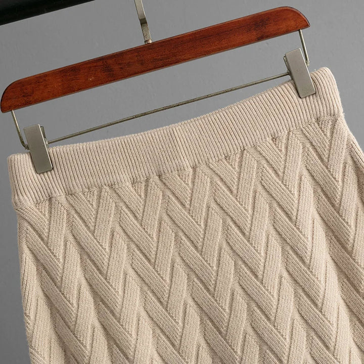 Milanova Chevron Knit Set