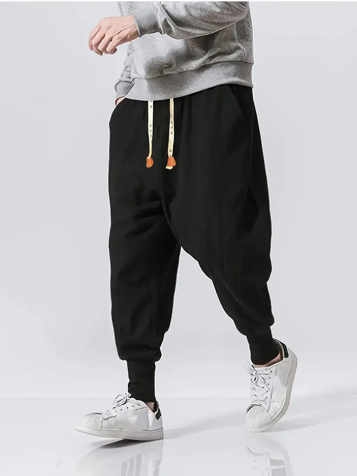 Zen Linen High Rib Jogger