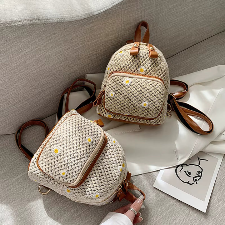 Saint Fleur Woven Backpack