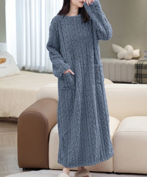 Nest Fleece Lounge Gown