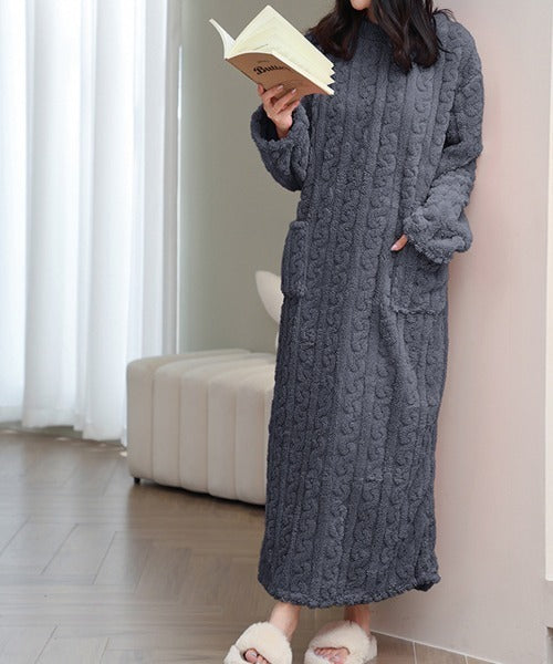 Nest Fleece Lounge Gown