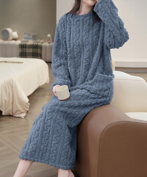 Nest Fleece Lounge Gown