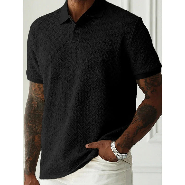 Jaxon Jacquard Polo