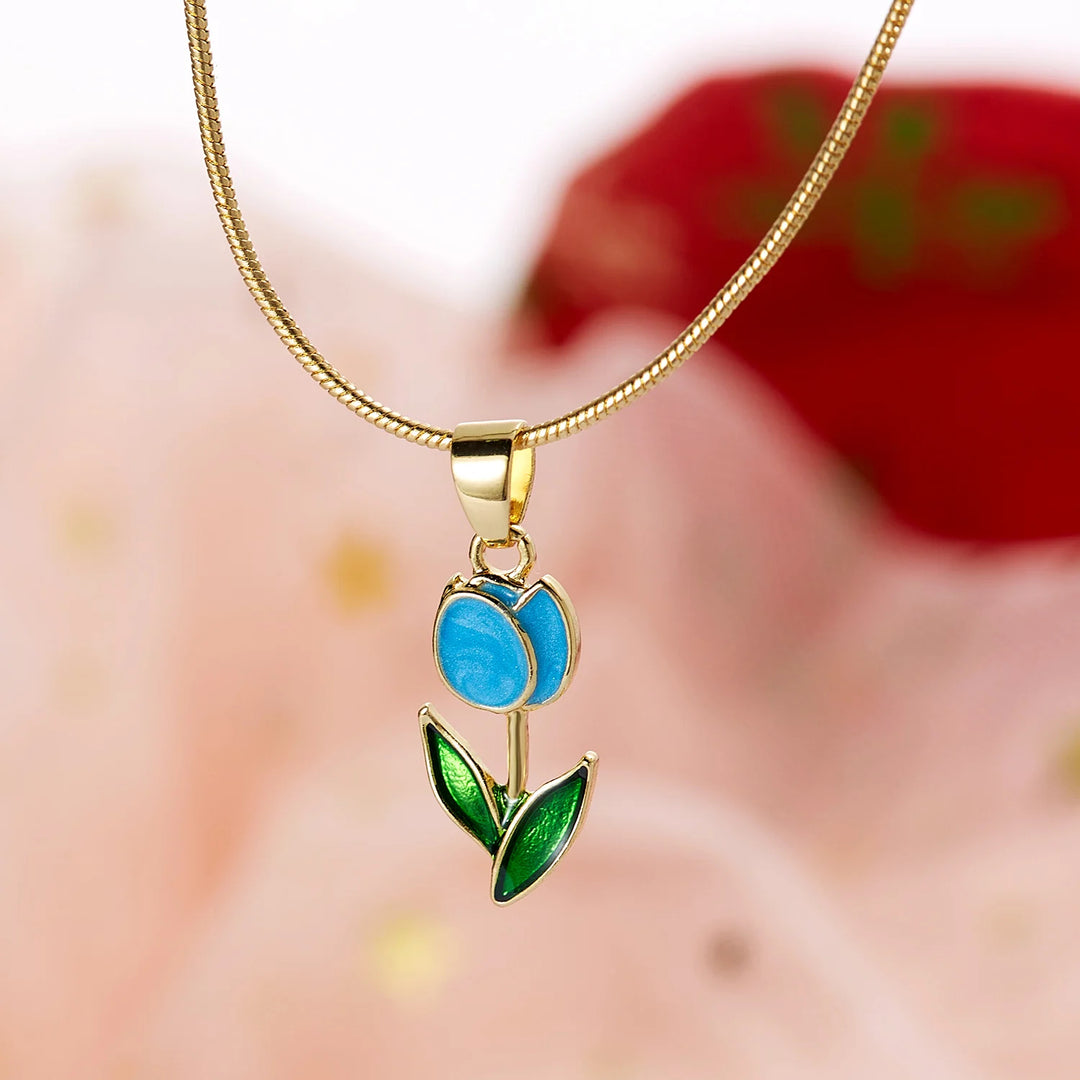 Lily Tulip Necklace