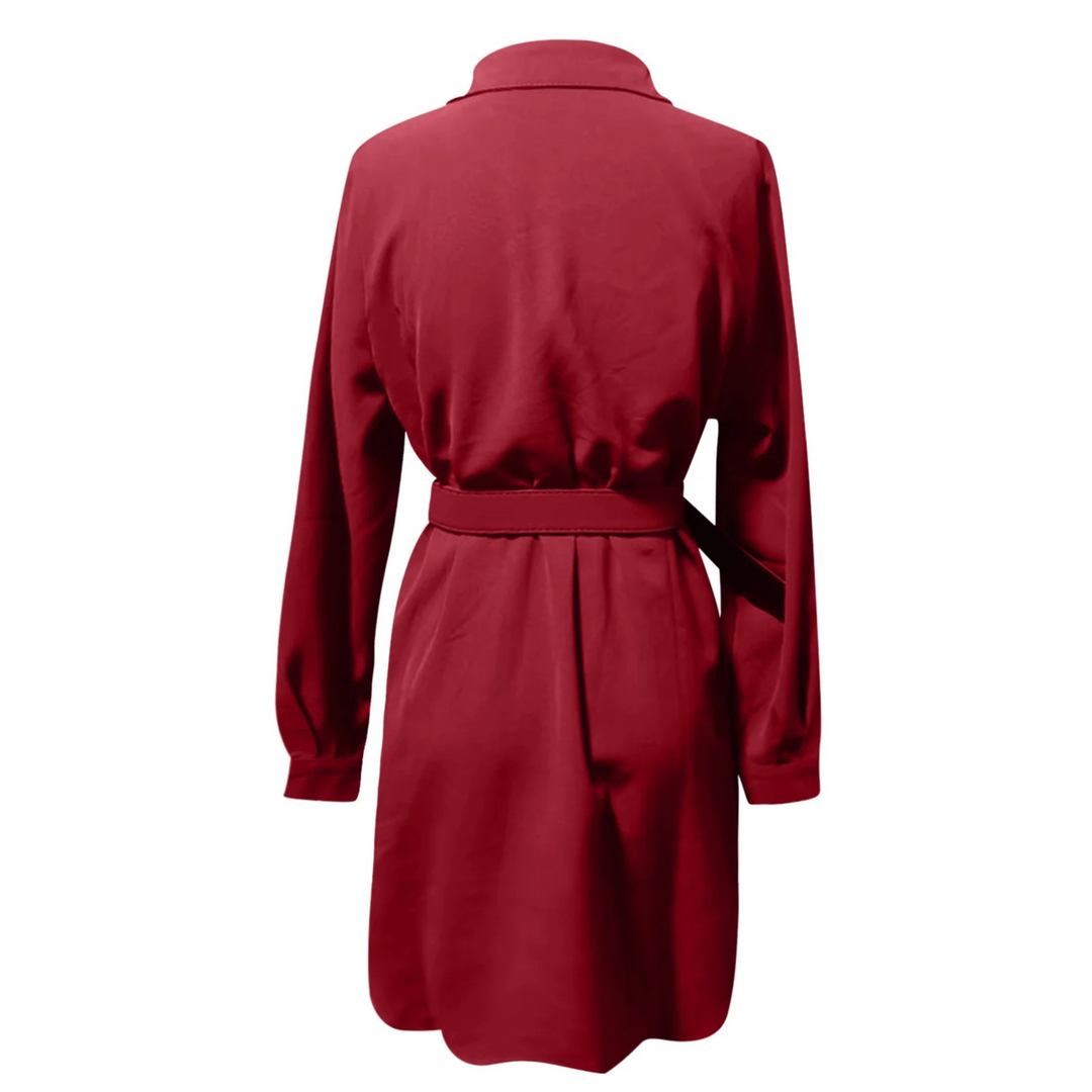 Bellamy Belted Shirt-Dress