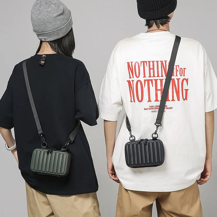 Ribbed Shell Crossbody Bag