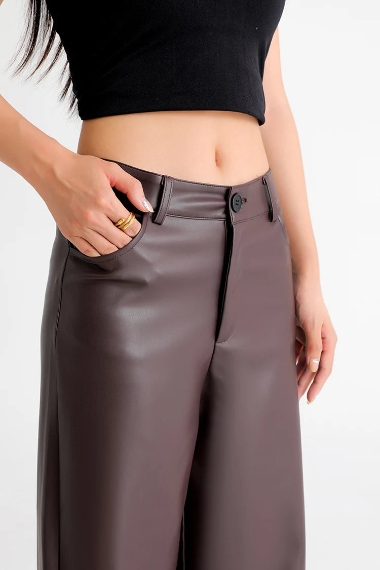 Selene Leather Trouser