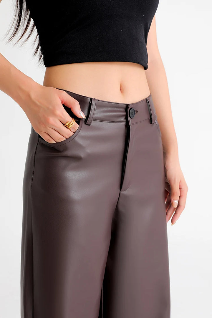 Selene Leather Trouser