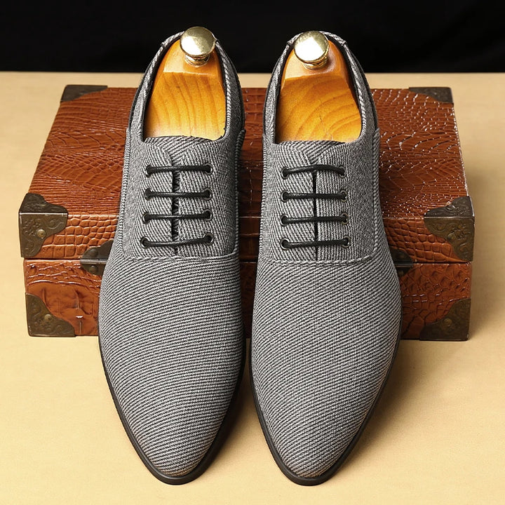 Gentry Woven Canvas Oxford
