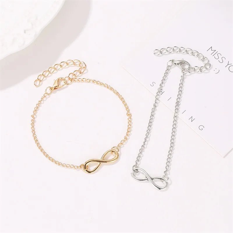 Infinity Arc Link Bracelet