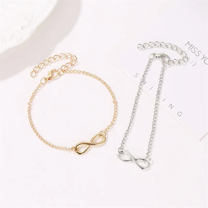 Infinity Arc Link Bracelet