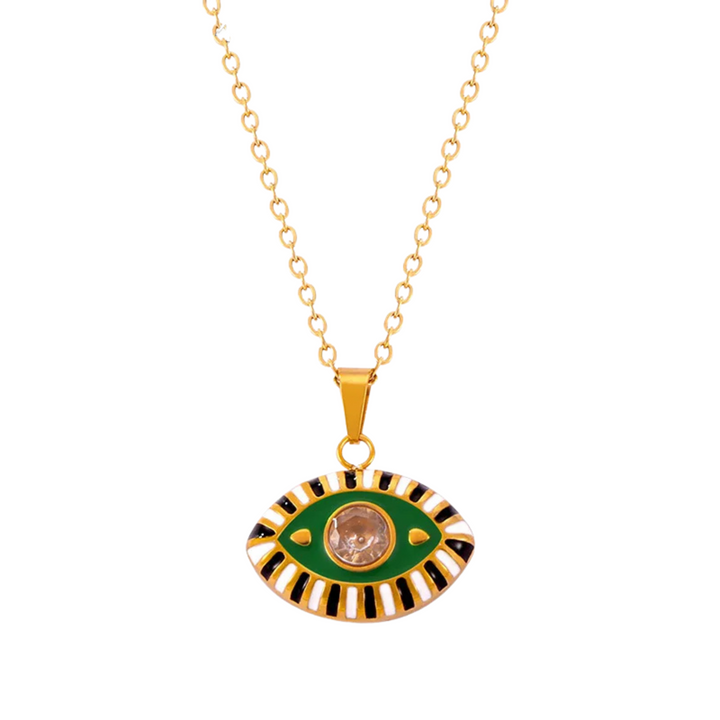 Alchemy Evil Eye Charm Necklace