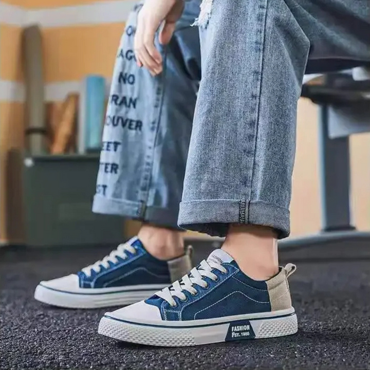 District Low-Top Canvas Sneaker