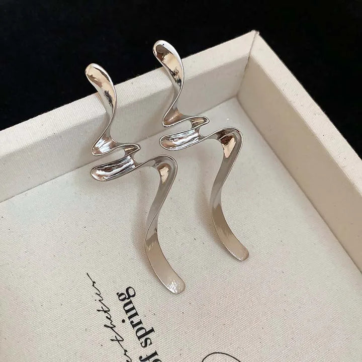 Mirage Spiral Drop Earring