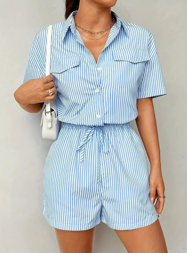 Cabana Stripe Romper