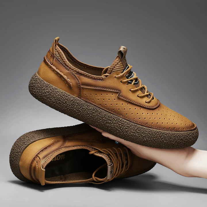 Canyon Stride Leather Sneaker