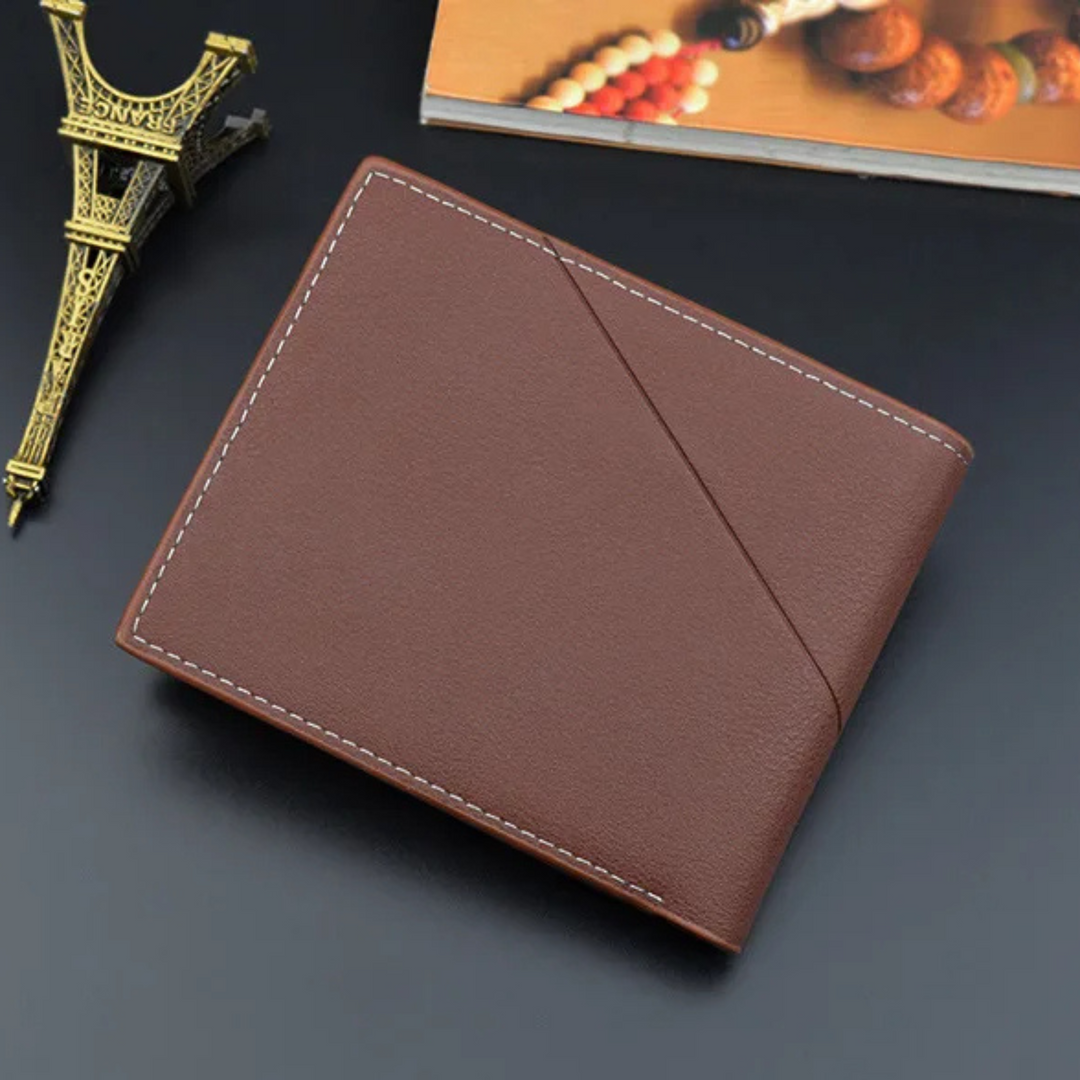 Helix Signature Leather Wallet