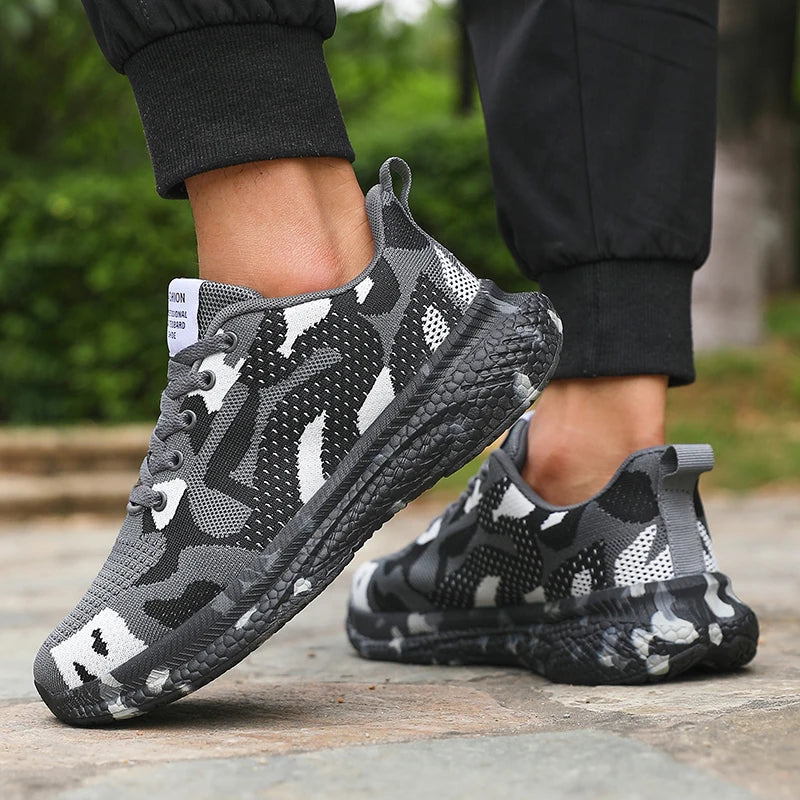 Delta Camo Mesh Runners