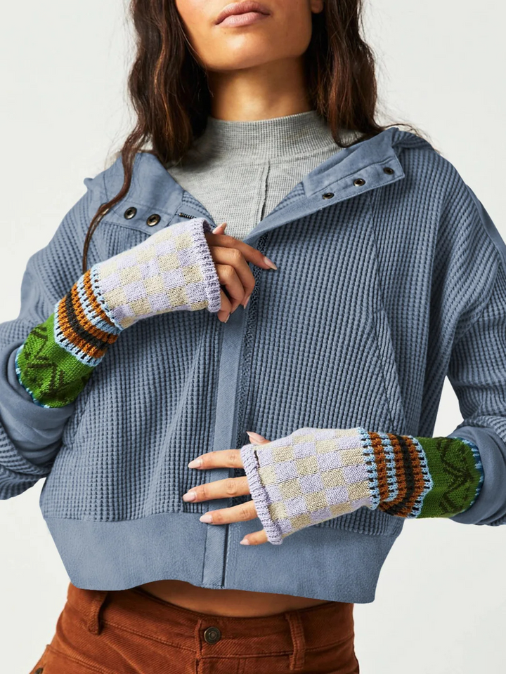 Marlow Waffle Knit Jacket