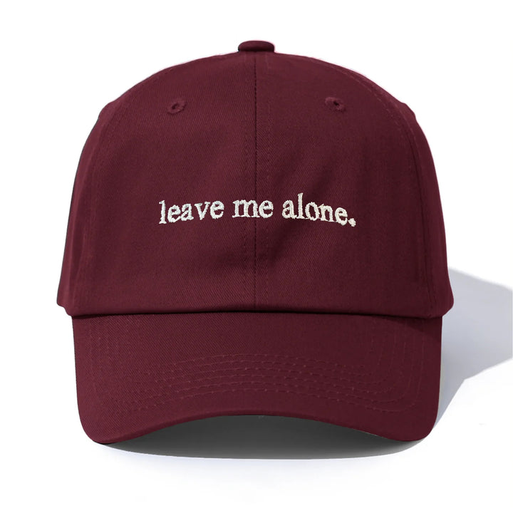Leave Me Alone Cap