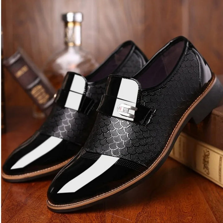 Executive Patent Buckle Oxford