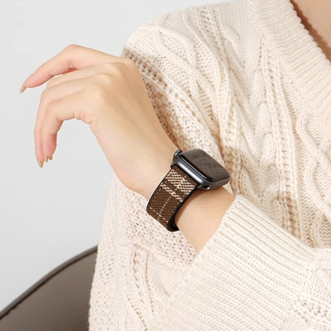 Maison Plaid Apple Watch Band