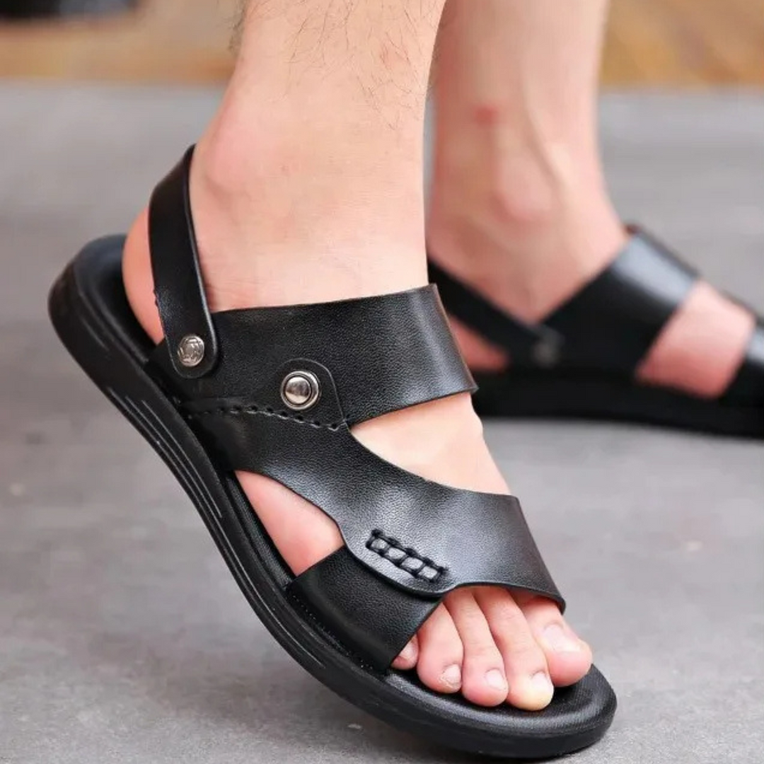 Driftwood Leather Sandal