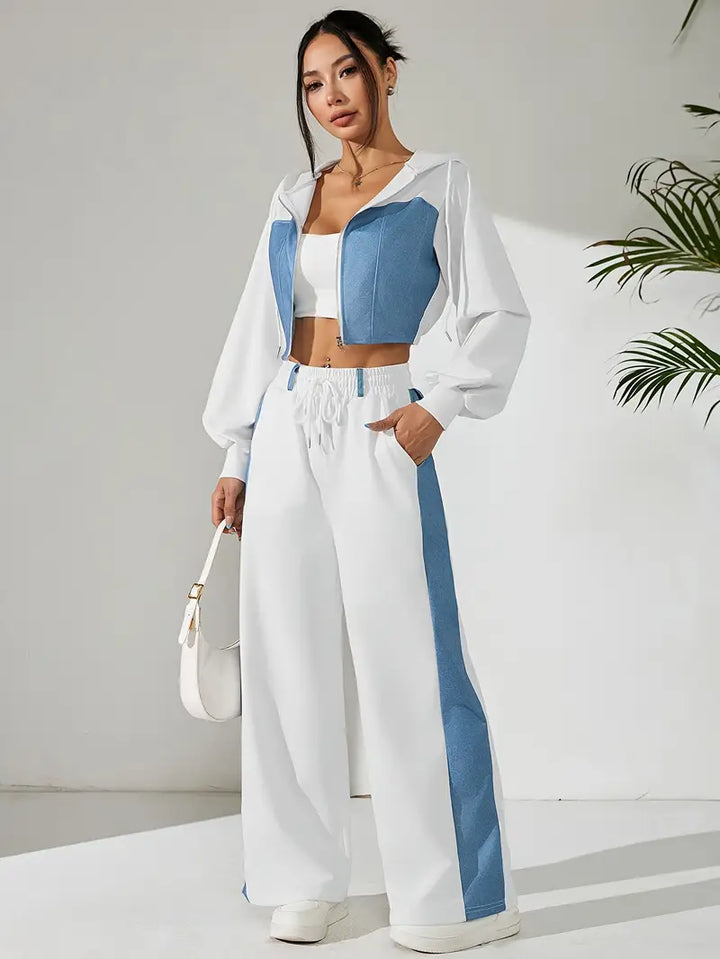 Aviara Contrast Zip Co-Ord