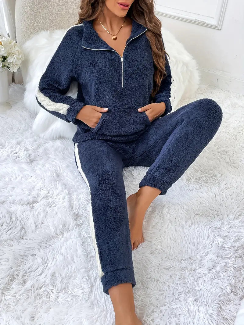Teddy Fleece Pajama Set