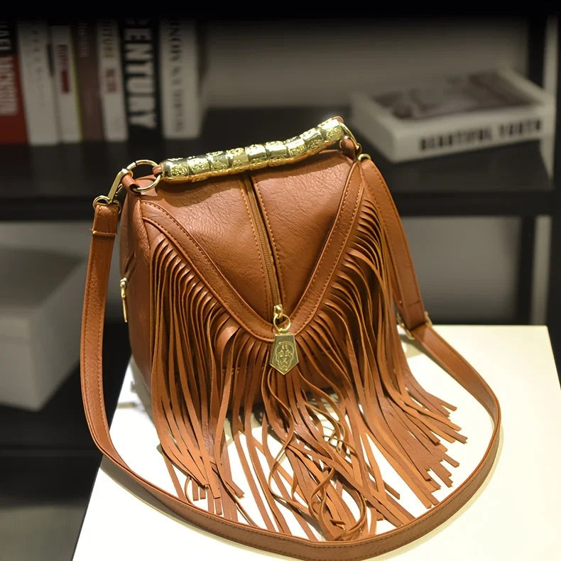 Wanderlust Fringe Crossbody Bag