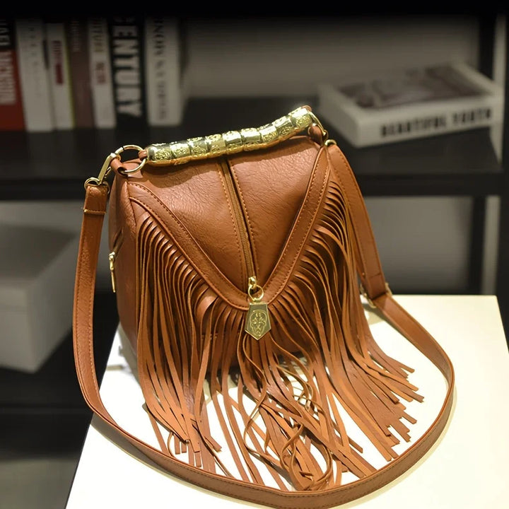 Wanderlust Fringe Crossbody Bag