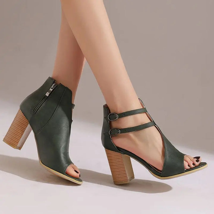 Venice Peep Toe Heel