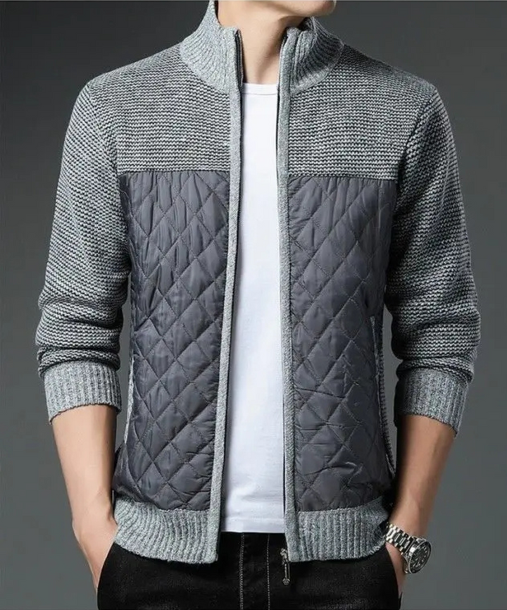 Alpine Diamond-Quilted Jacket