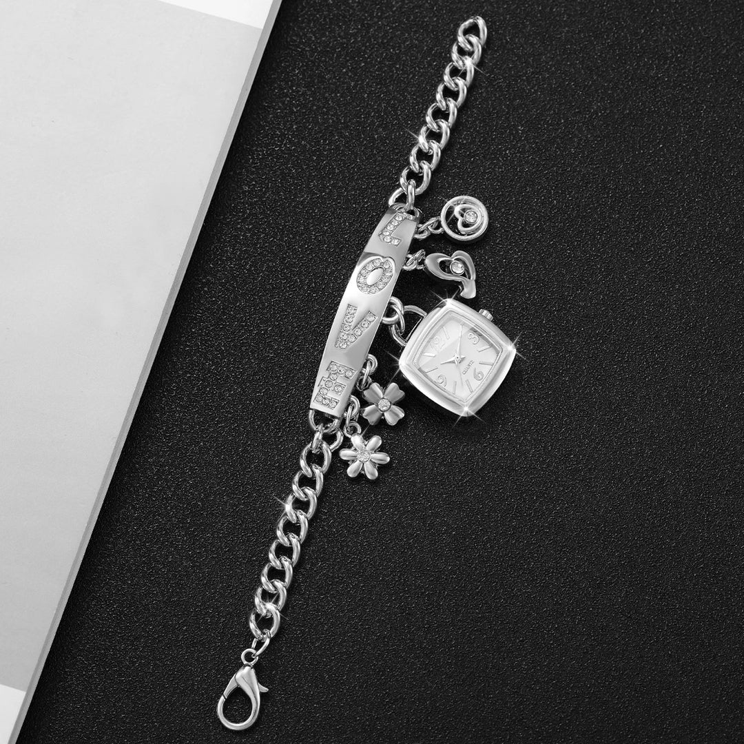 Love Charm Bracelet Watch