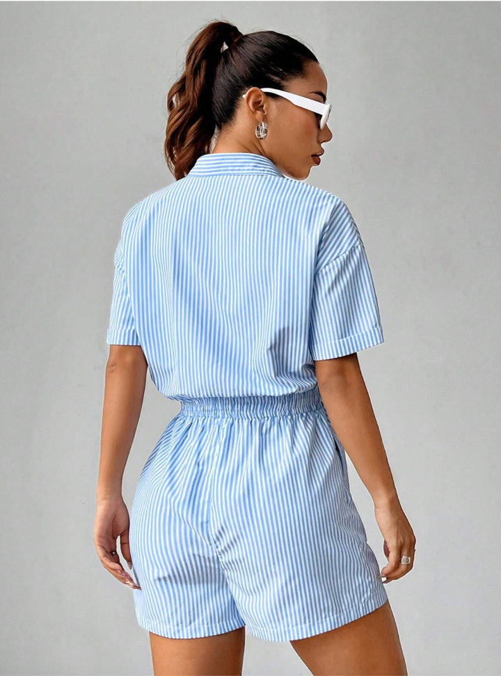 Cabana Stripe Romper