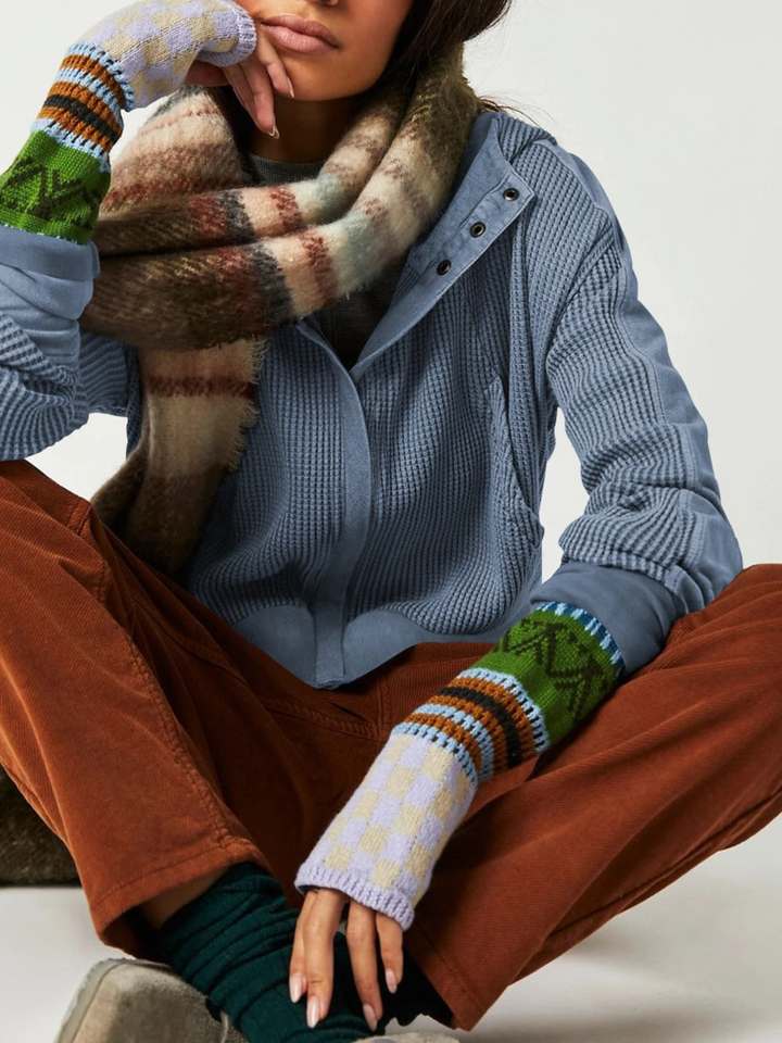 Marlow Waffle Knit Jacket