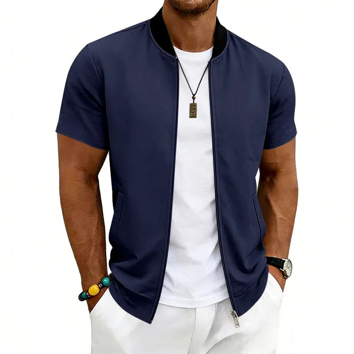 Brooks Short-Sleeve Bomber