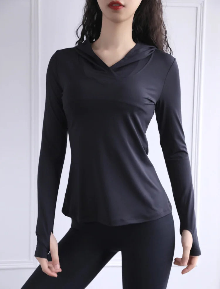 Essence Hooded Active Top