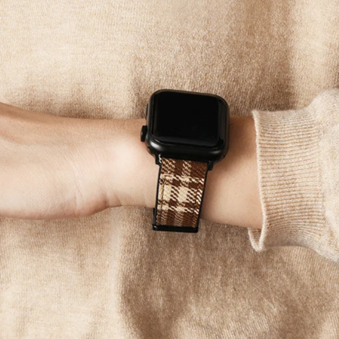 Maison Plaid Apple Watch Band