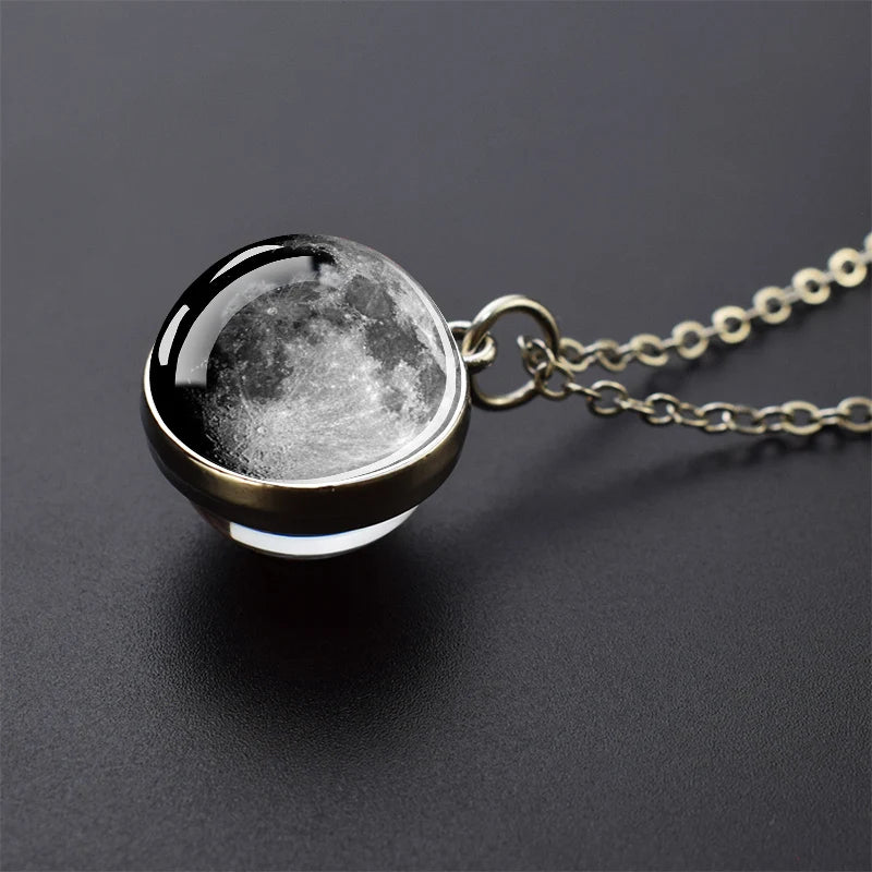 Cosmic Sphere Pendant Necklace