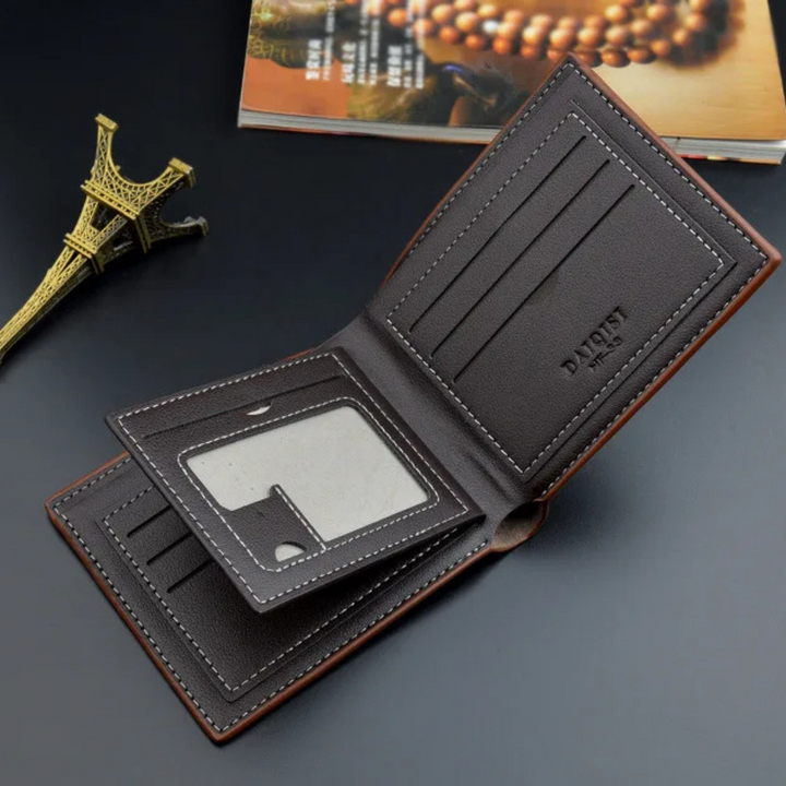 Helix Signature Leather Wallet