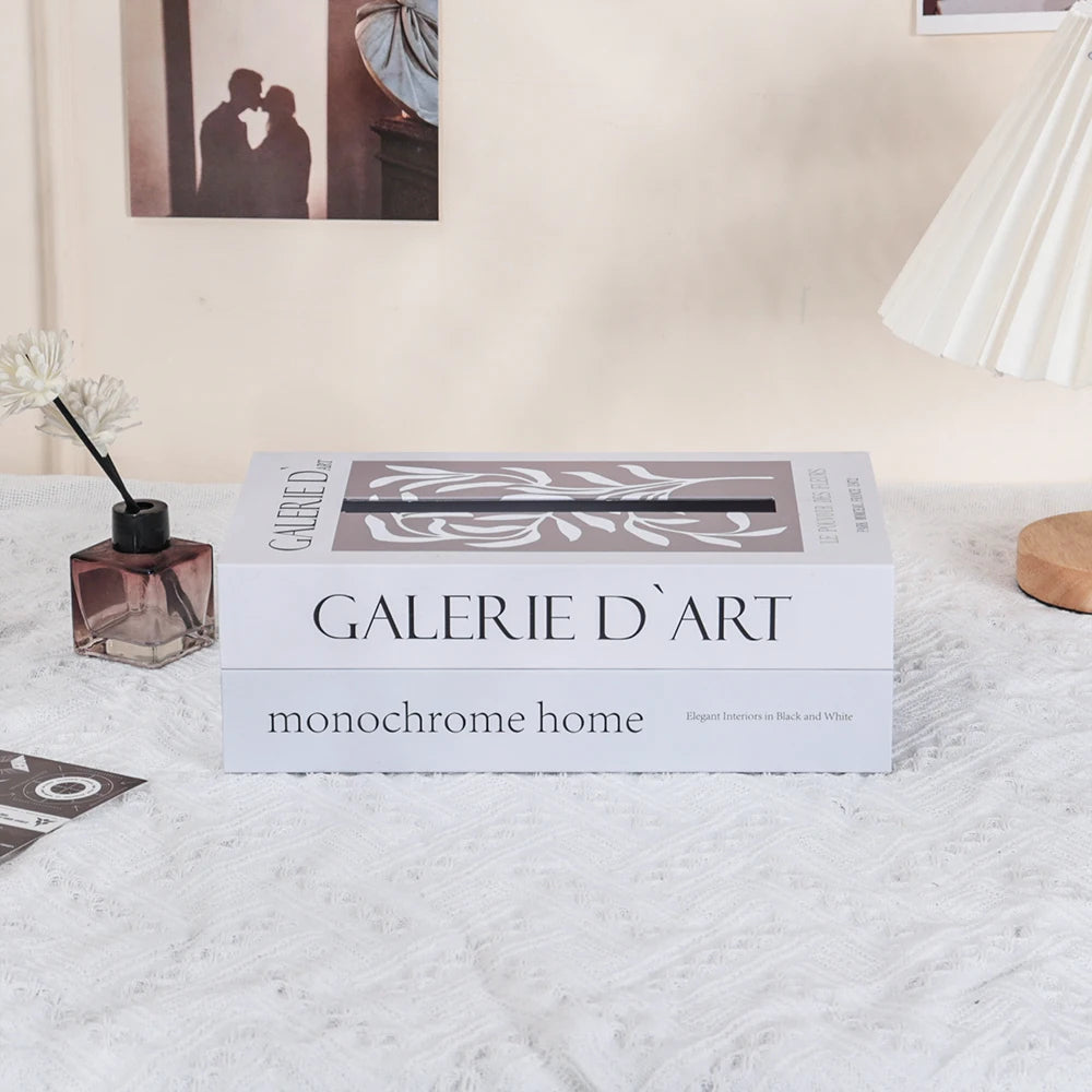 Editorial Book Tissue Holder