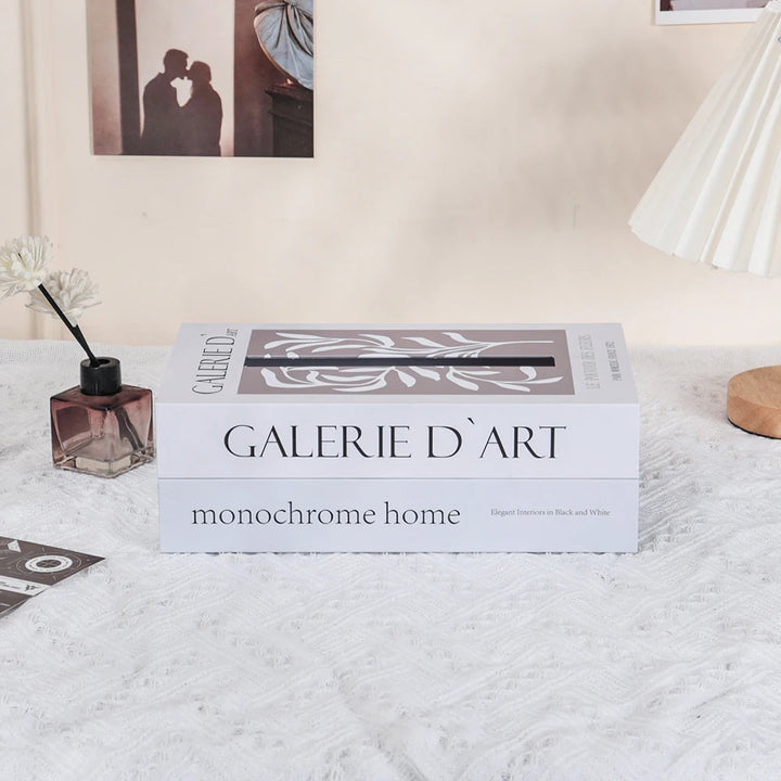 Editorial Book Tissue Holder