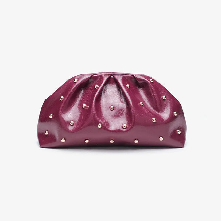 Valentina Studded Clutch Bag